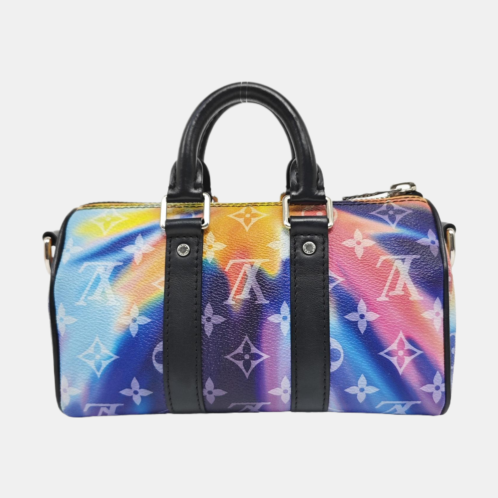 Authenticated pre-owned  KEEPALL Nano Monogram Coated Canvas Multicolor - Shoulder Bag at Looply