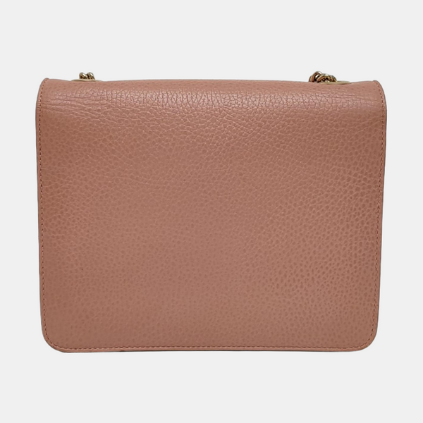 Interlocking G Small Calfskin Pink