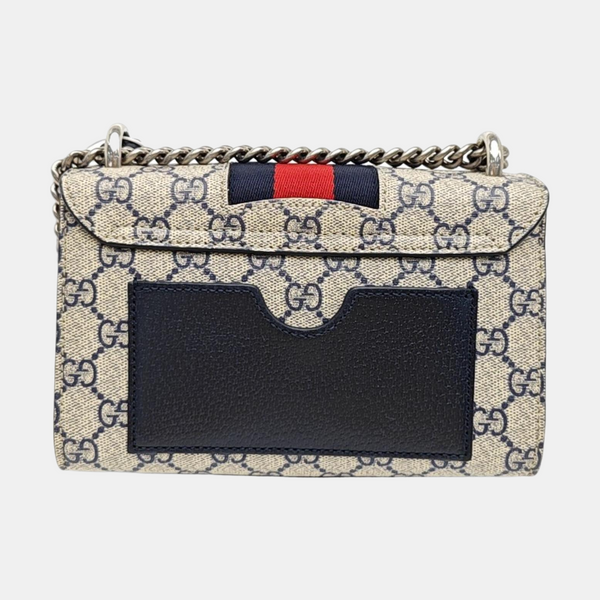 Padlock Mini Monogram Coated Canvas Beige
