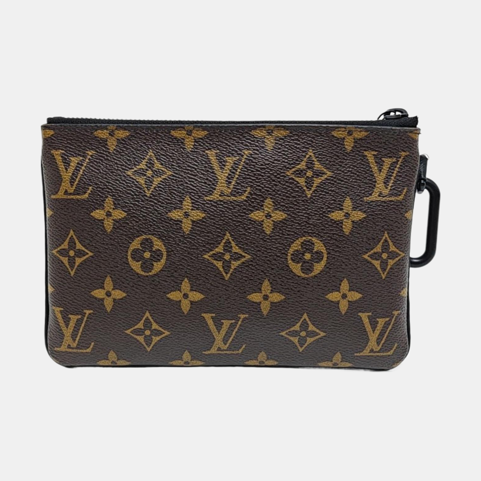 POCHETTE CHAINE MM Monogram Coated Canvas Brown