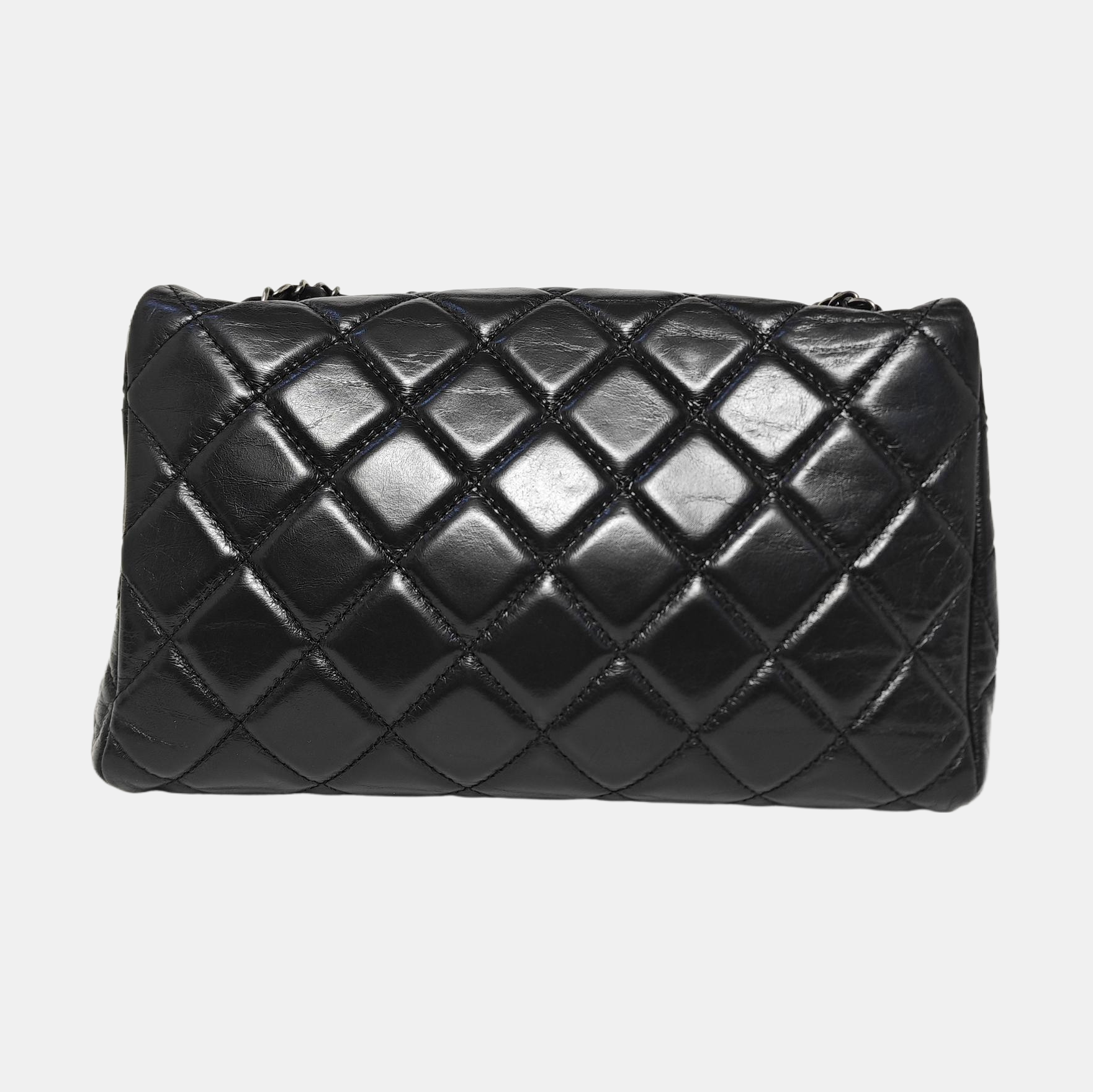 CLASSIC FLAP Small Quilted Calfskin Black