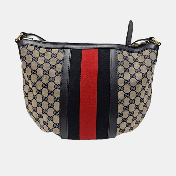 Rania Monogram Canvas Blue