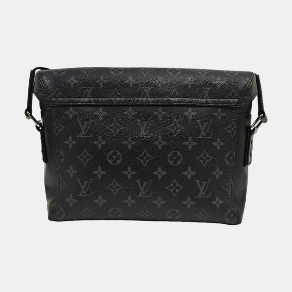 VOYAGER PM Lona Monogram Revestida Negra