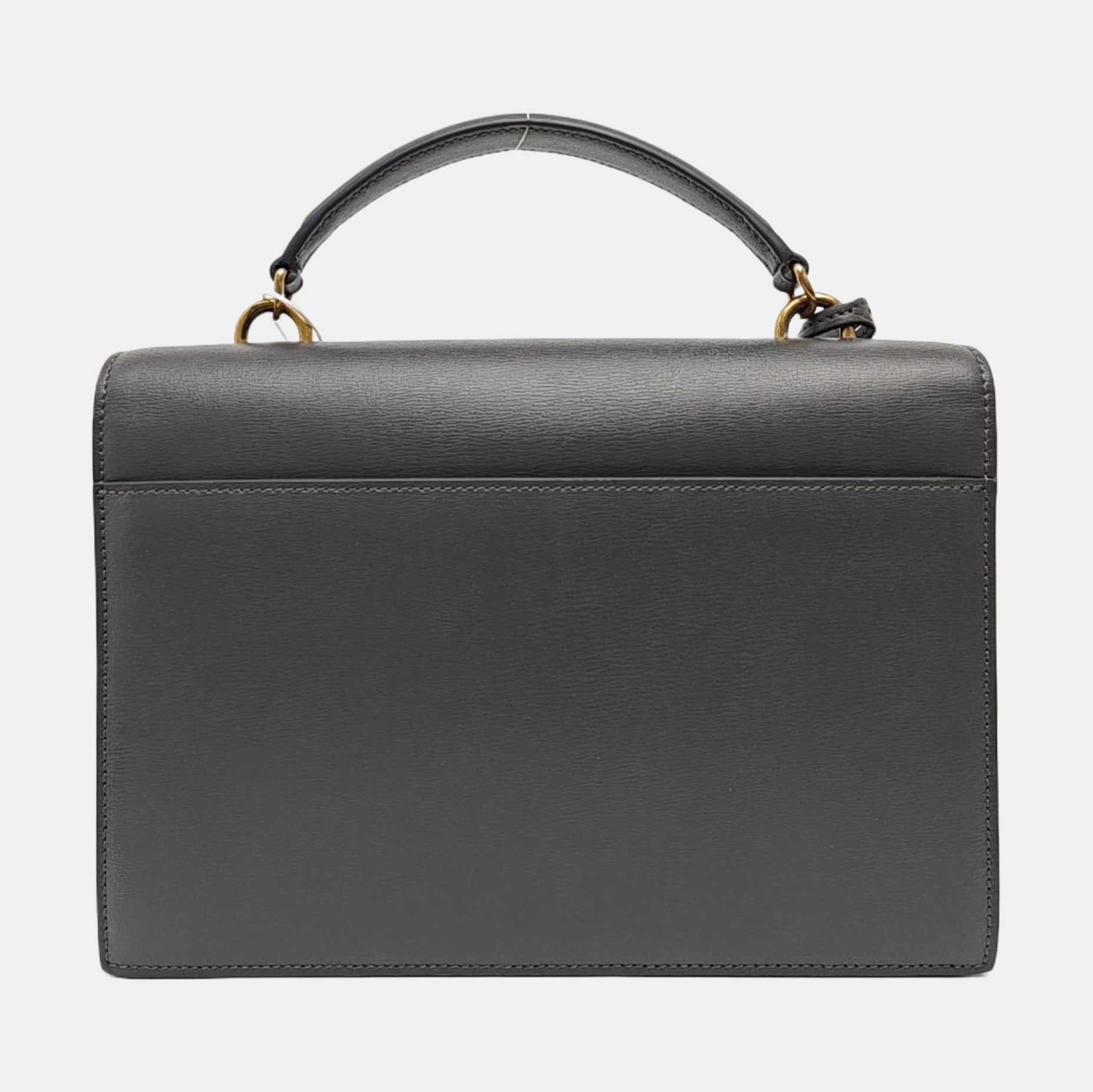 SUNSET Medium Calfskin Gray