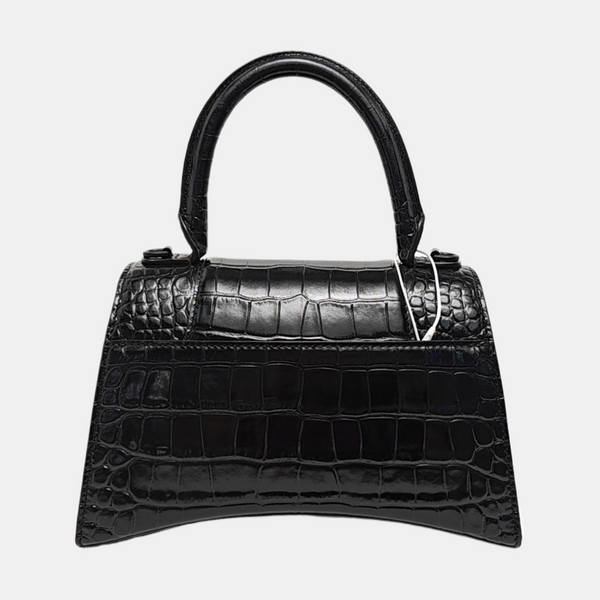 Hourglass S Calfskin Black