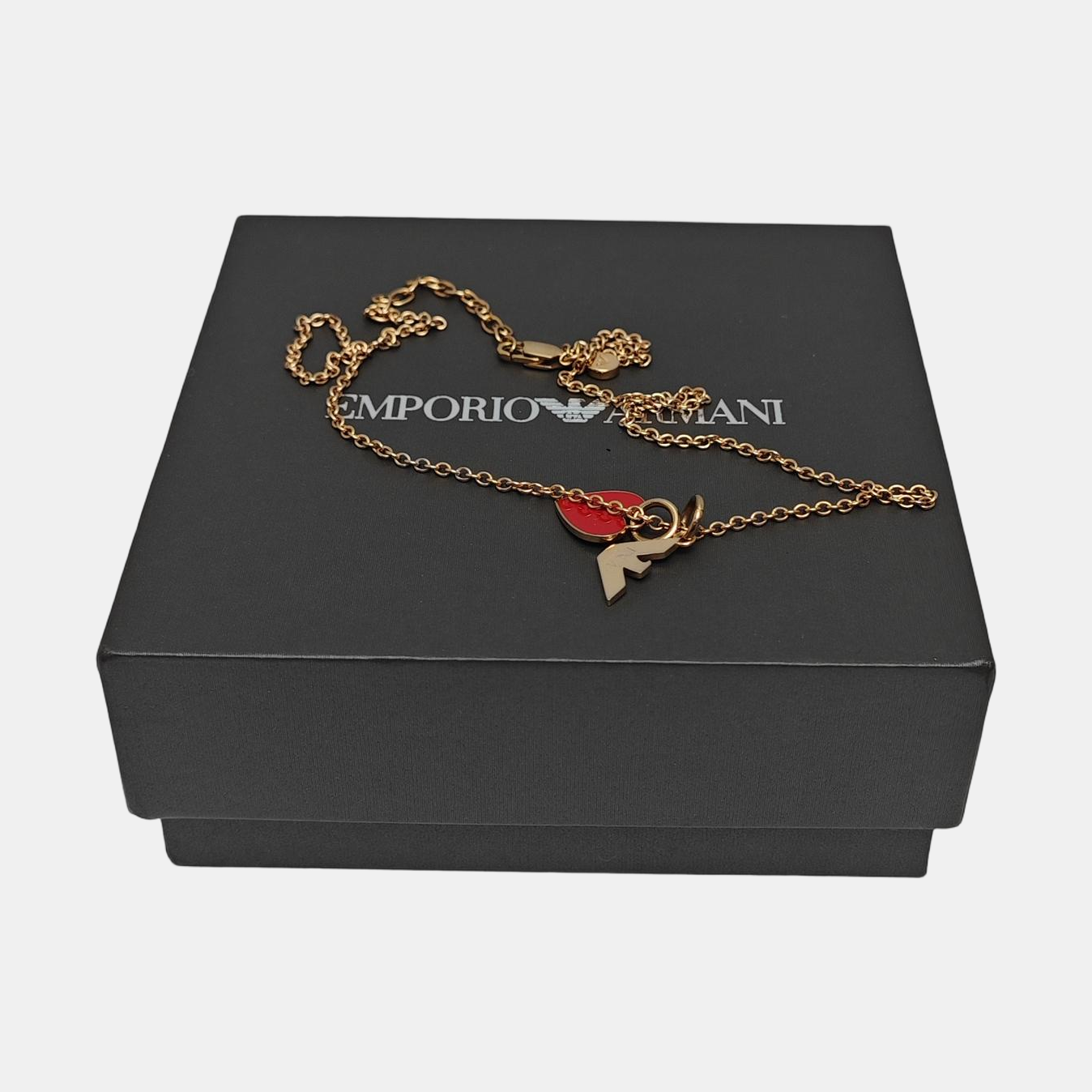 Steel Rose Gold Necklace