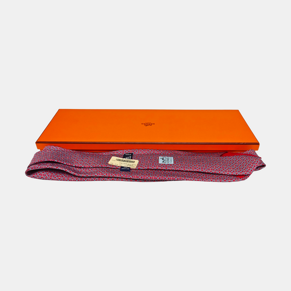 Mulberry Silk Tie Red