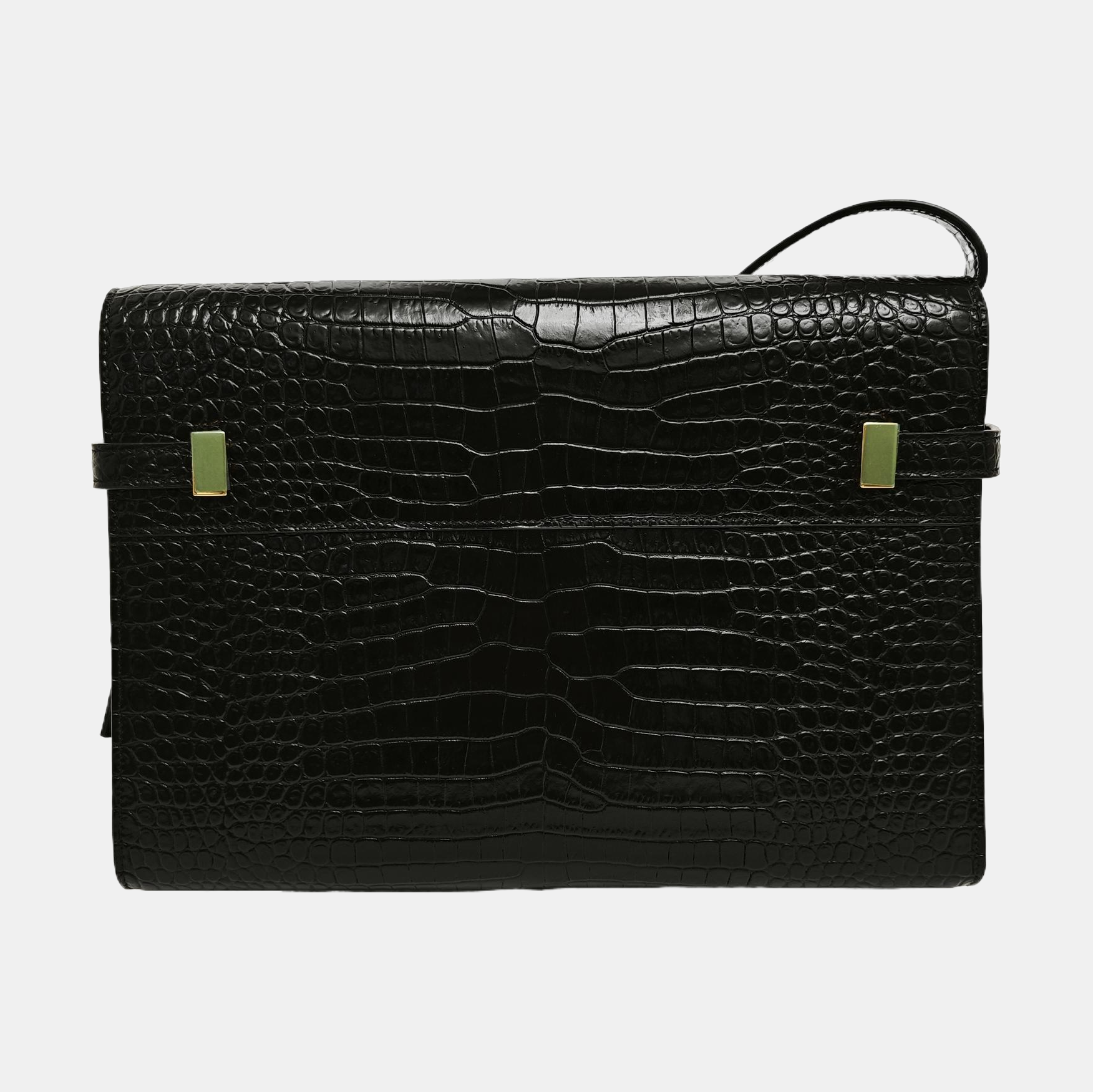 MANHATTAN Calfskin Black