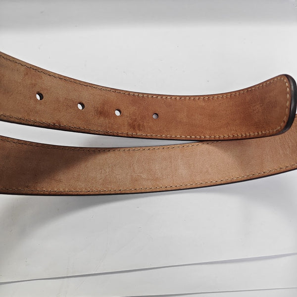 Leather Belt Red