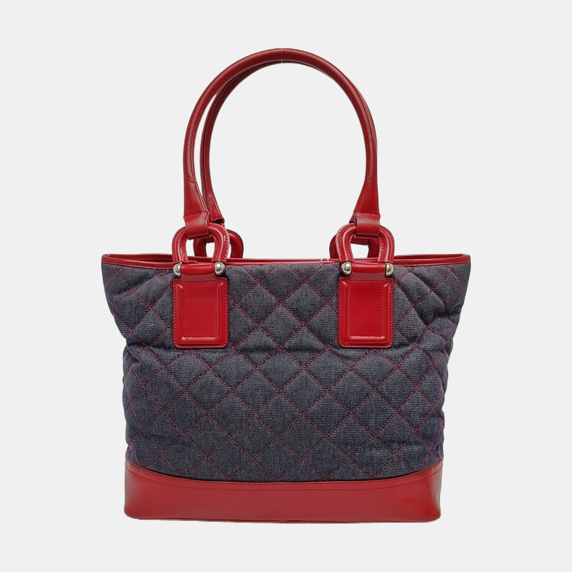 Quilted Canvas Medium Gray