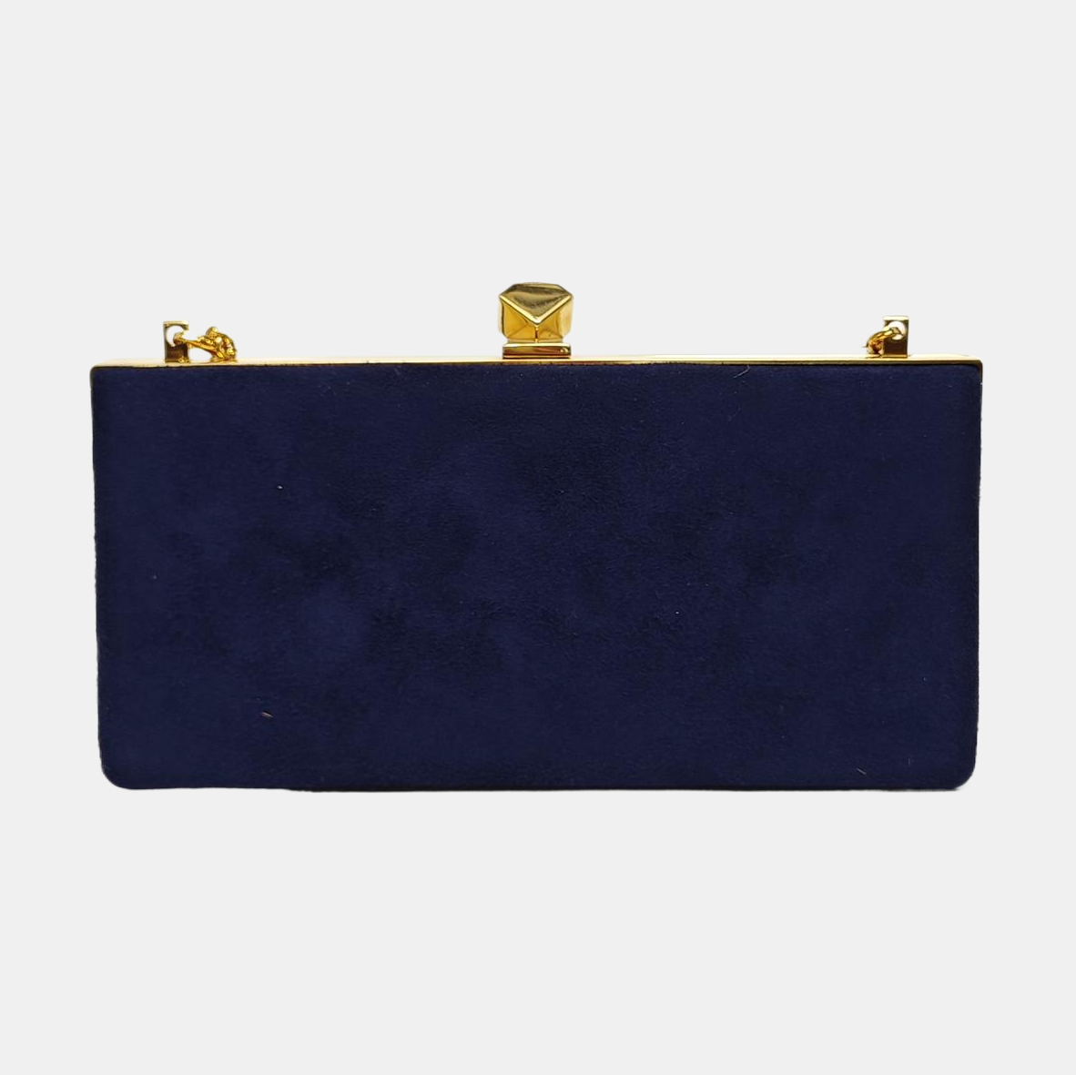 Fabric Shoulder Bag Blue