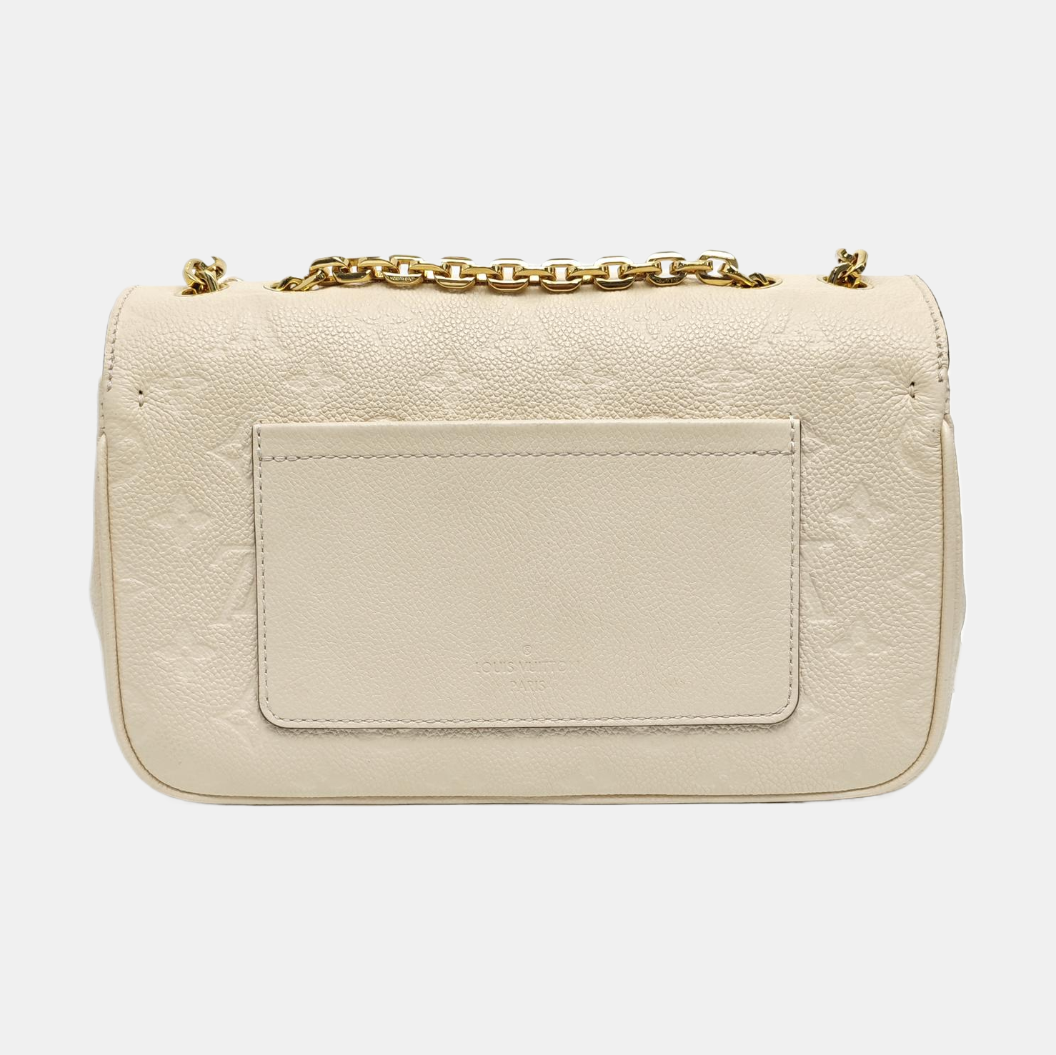 MARCEAU Monogram Calfskin White