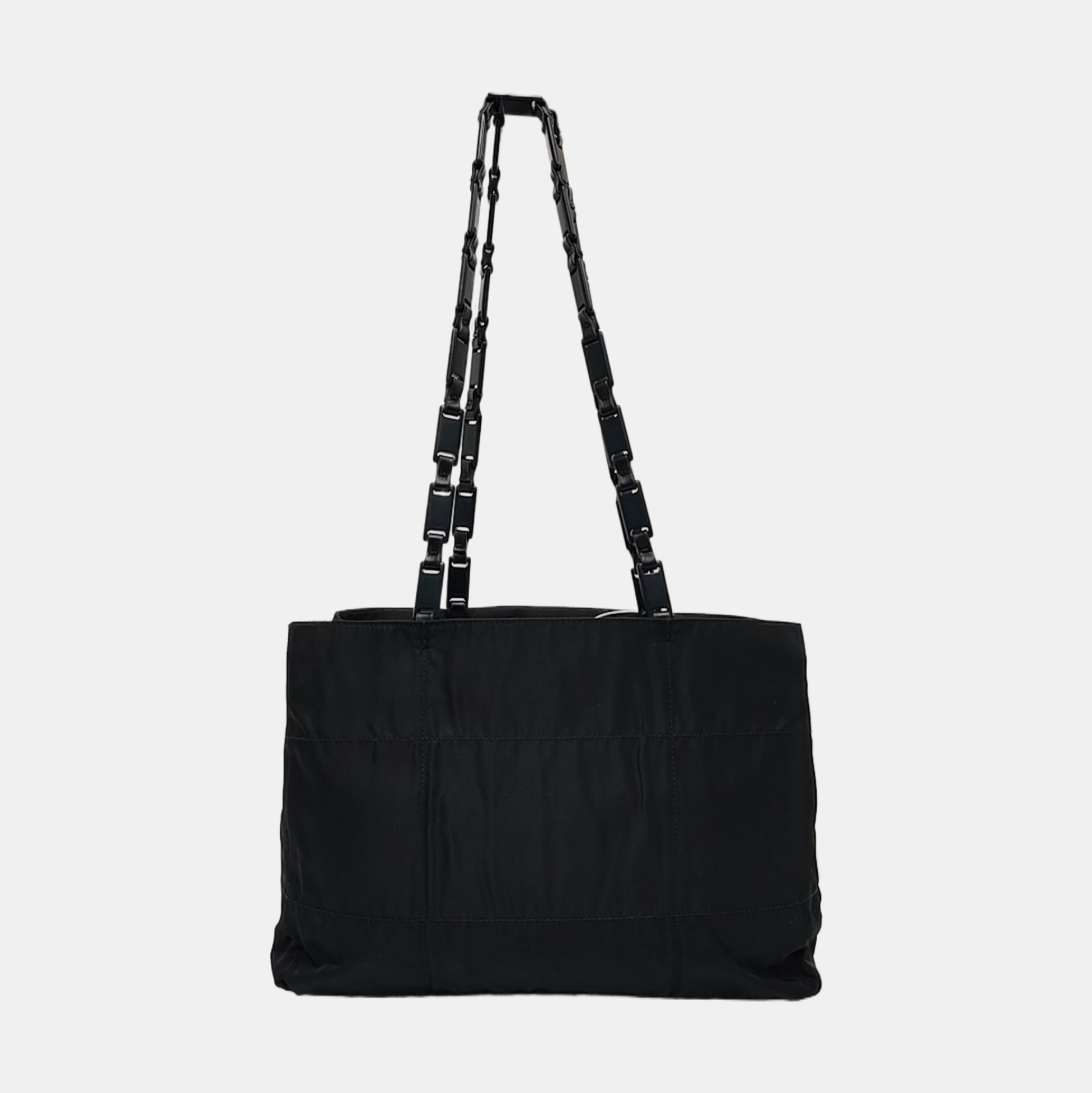 Nylon Tote Bag Black