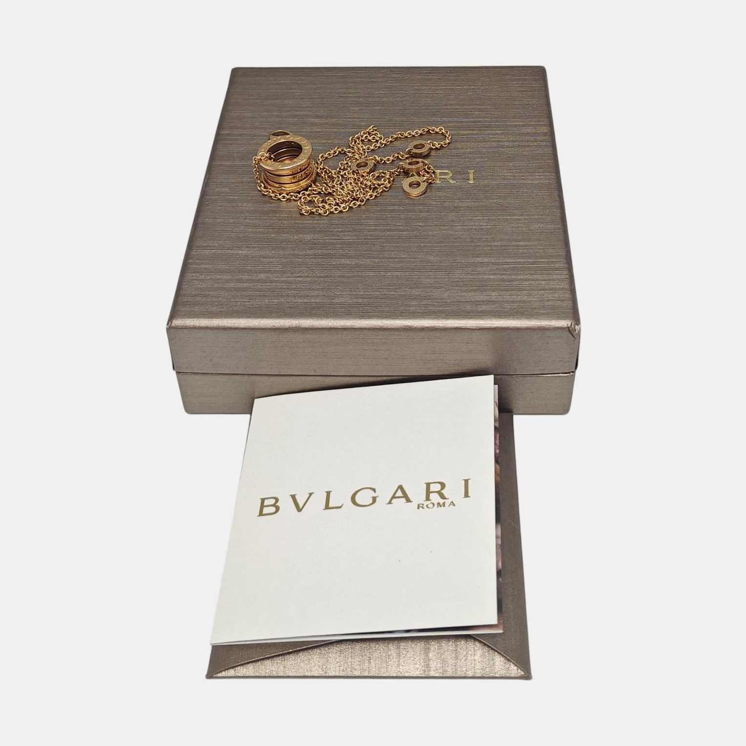 B.ZERO1 18k Rose Gold Necklace