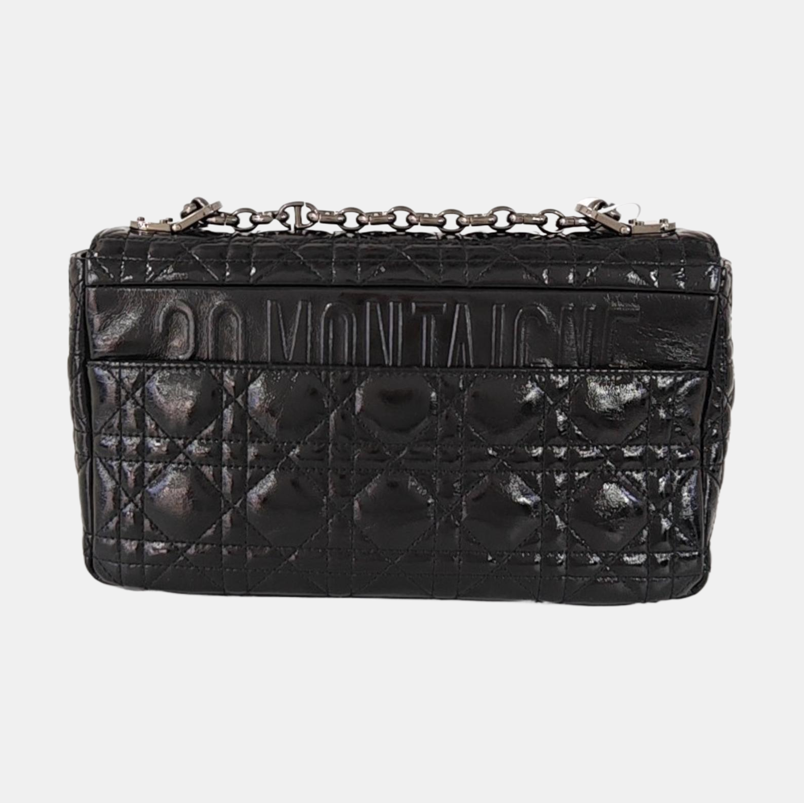 Dior Caro Medium Lambskin Black