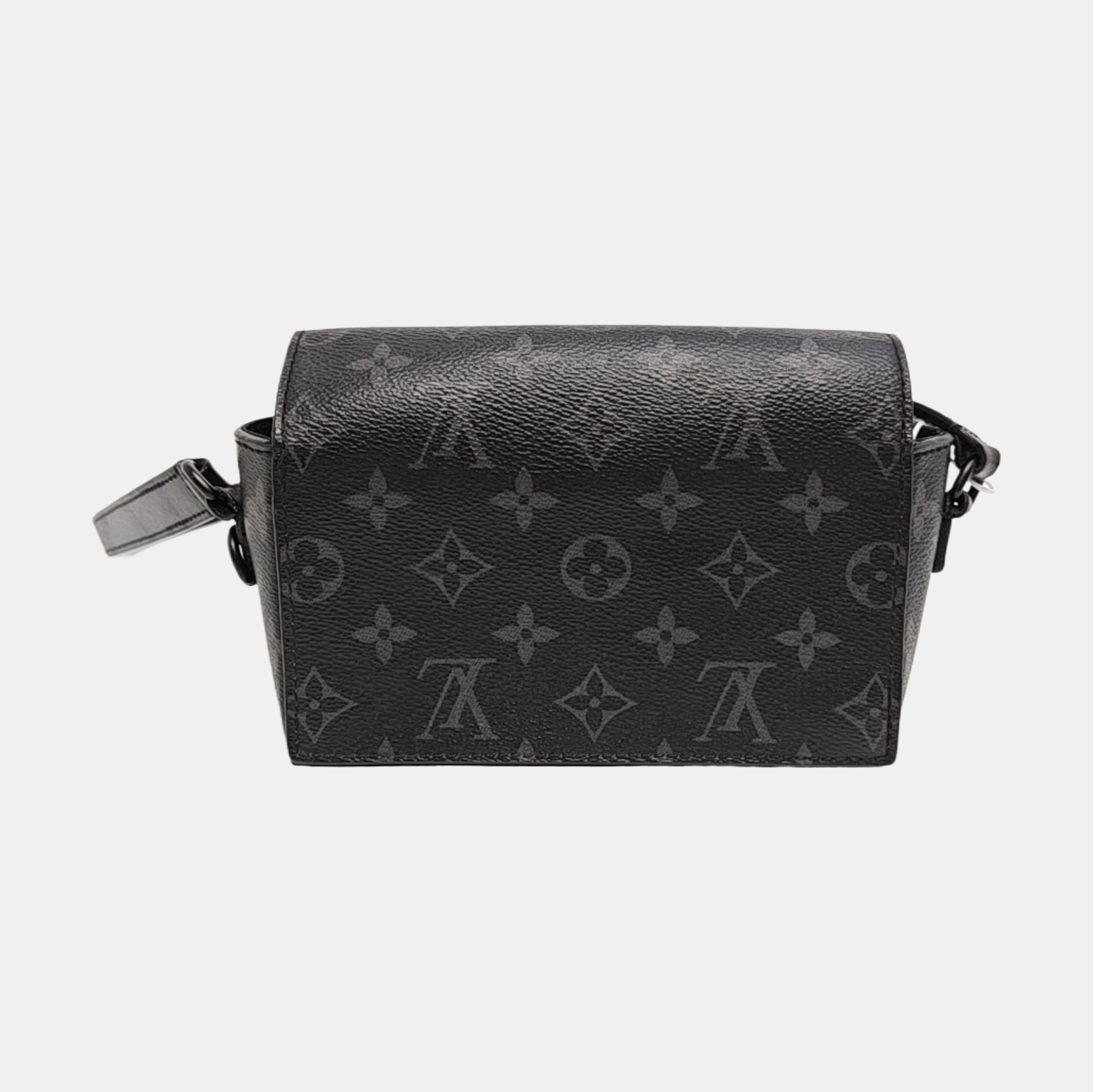 STEAMER Mini Monogram Coated Canvas Black