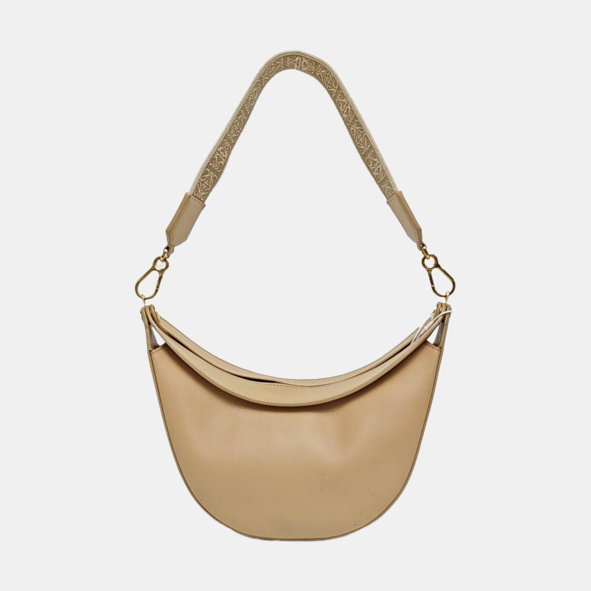 Hammock Hobo Calfskin Beige