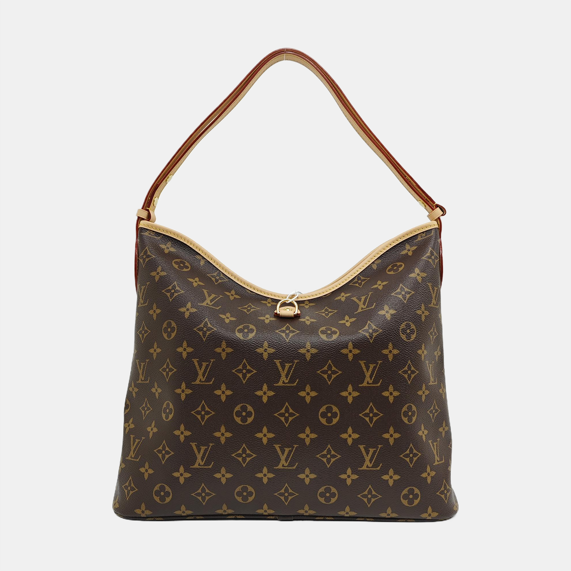 Line Up Monogram Coated Canvas Brown