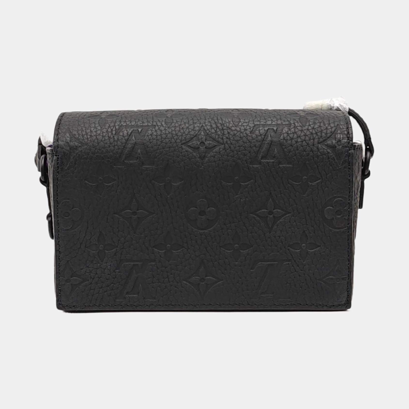 SOFT TRUNK Mini Monogram Calfskin Black