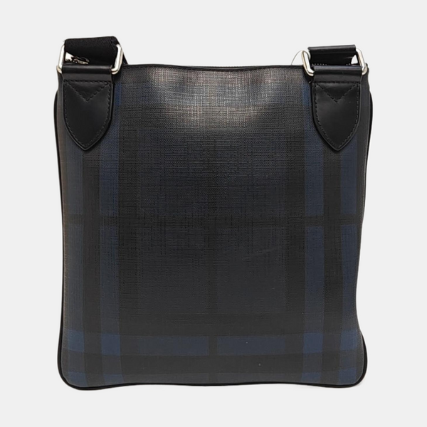 London Coated Canvas Blue