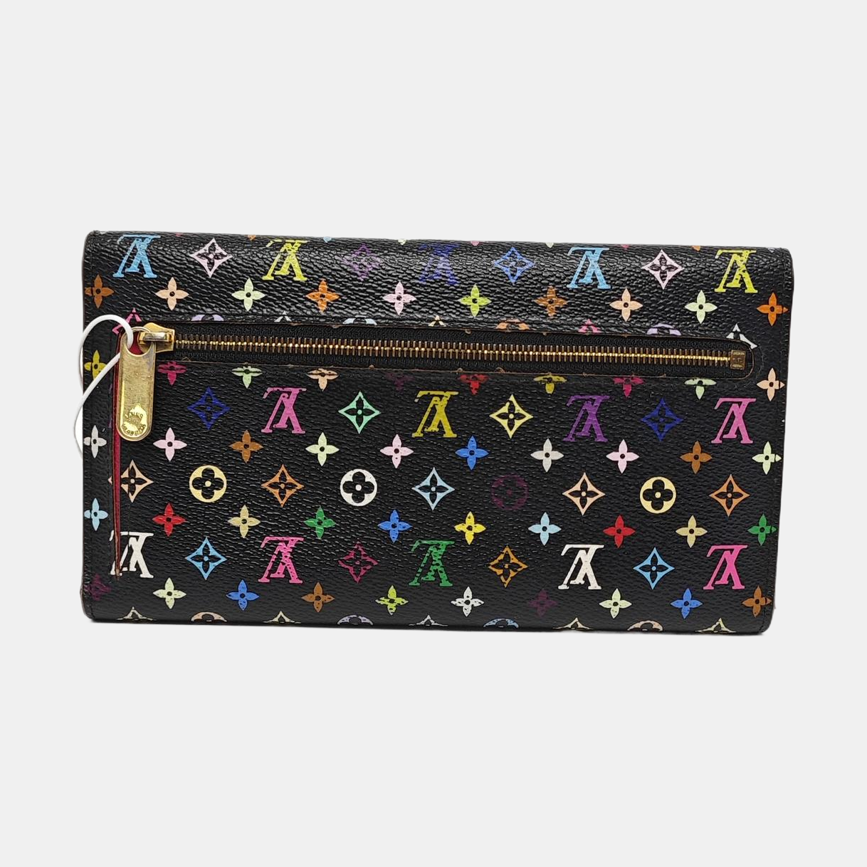 LV × TM KOALA Monogram Coated Canvas Black Wallet