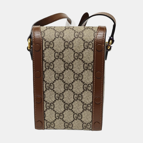 Horsebit 1955 Mini Coated Canvas Beige