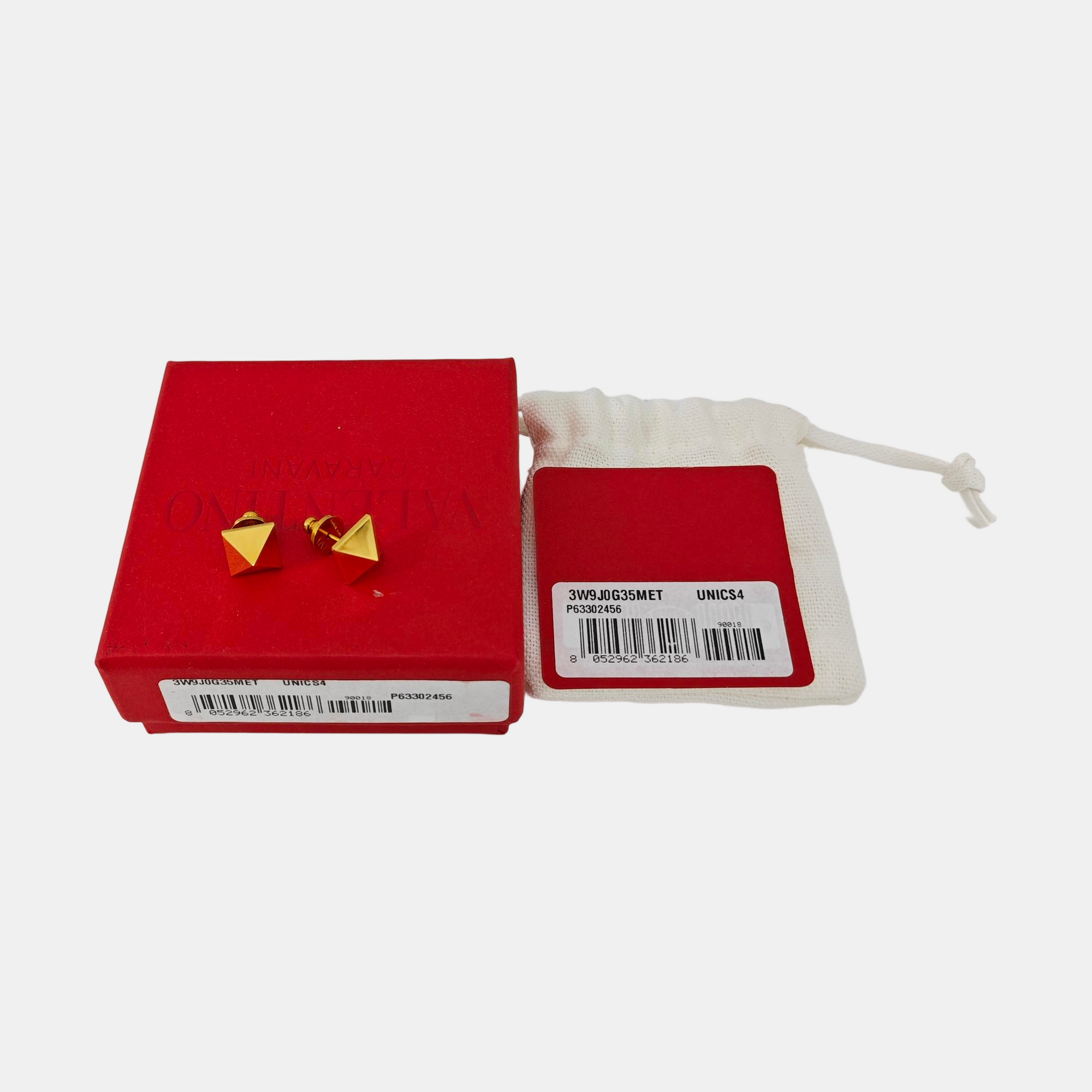 Metal Gold Stud Earrings