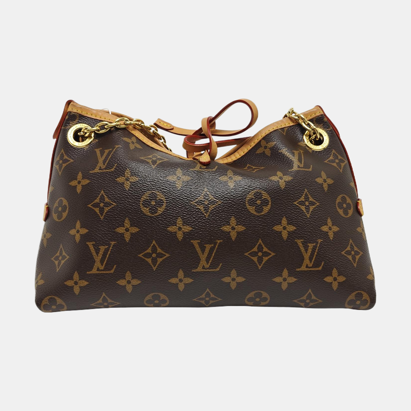 CARRYALL BB Monogram Coated Canvas Brown