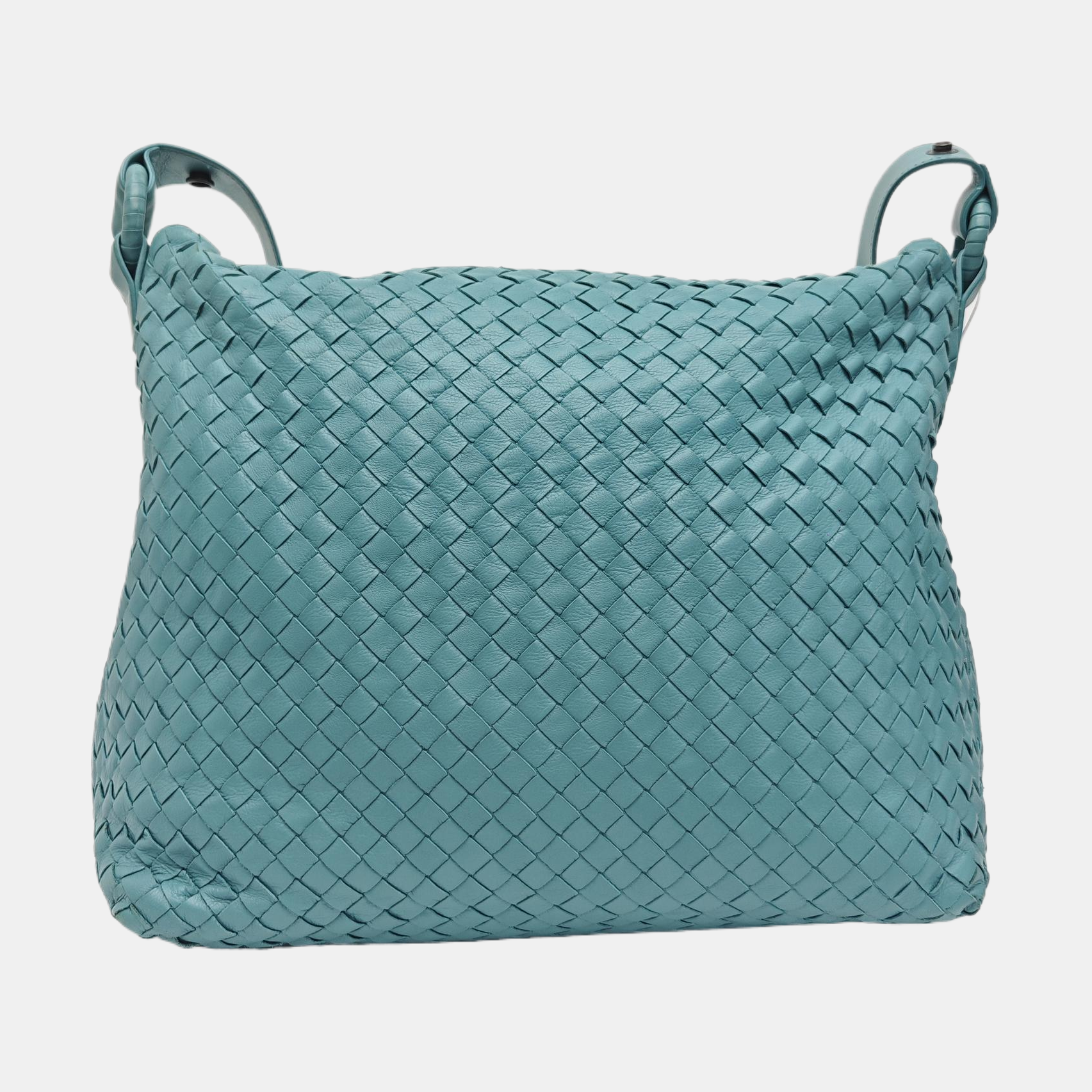 Calfskin Shoulder Bag Blue