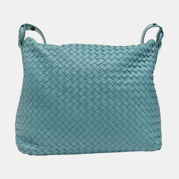 Calfskin Shoulder Bag Blue