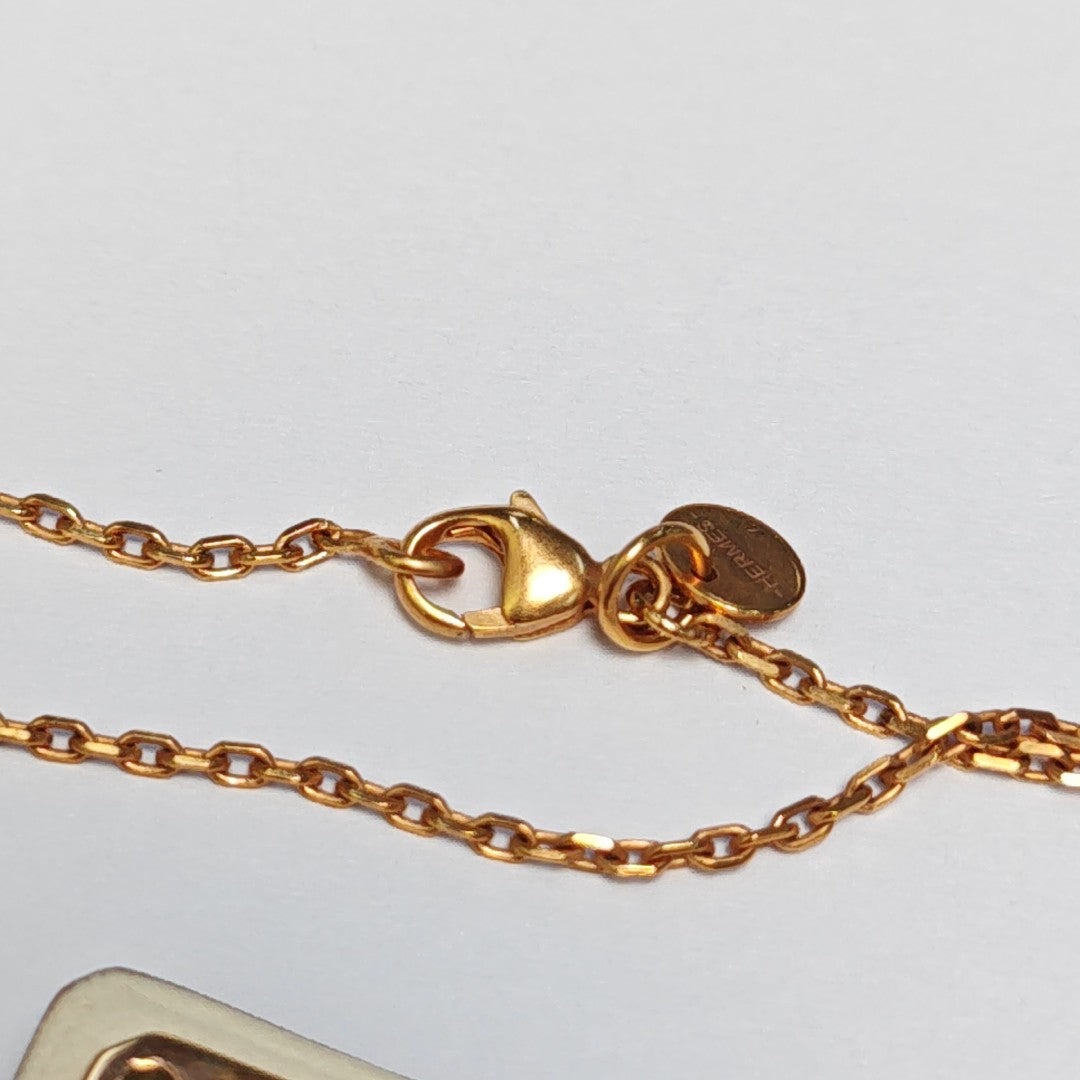 As De Coeur Metal Rose Gold Necklace