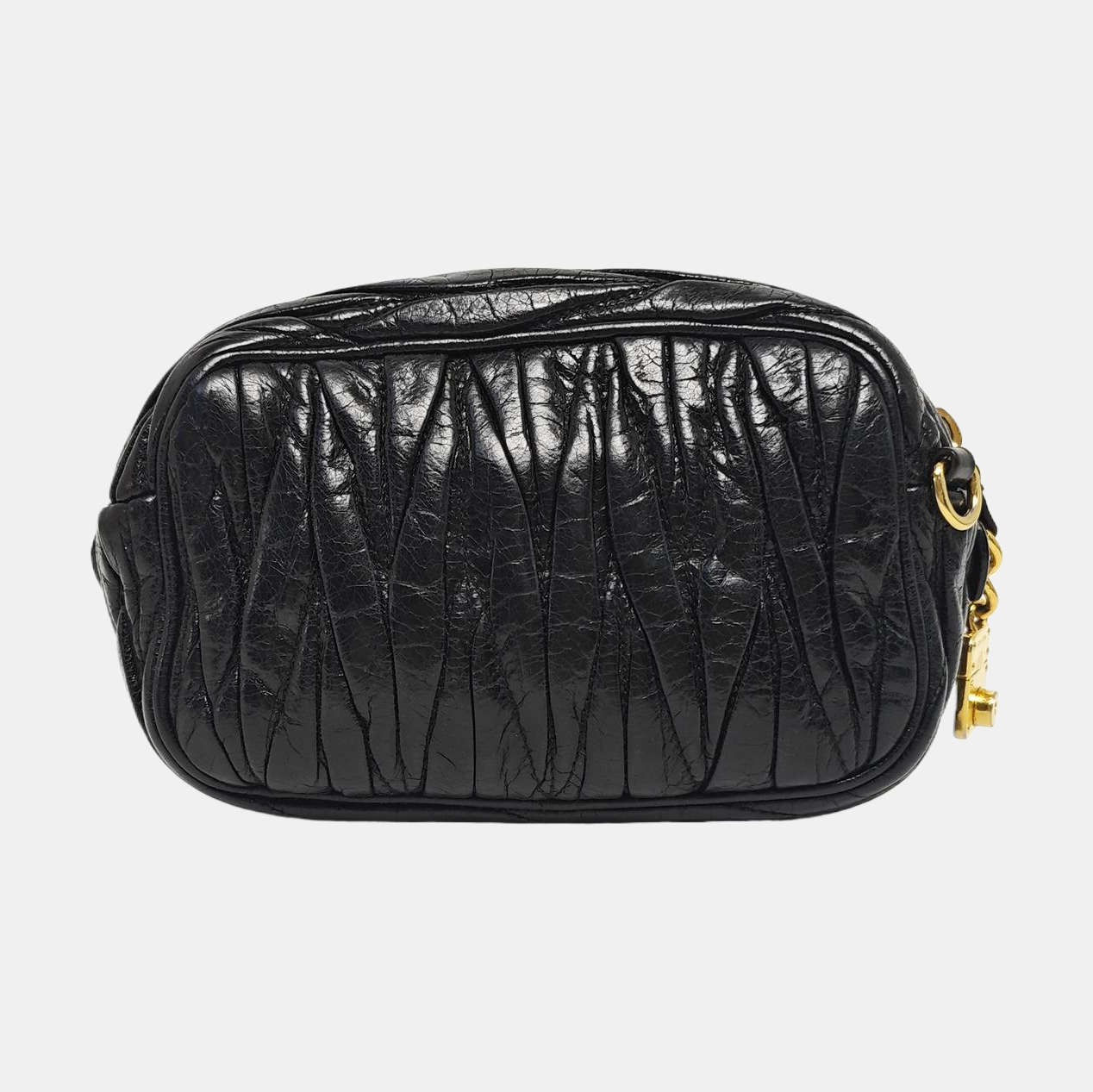 Matelassé Quilted Lambskin Black