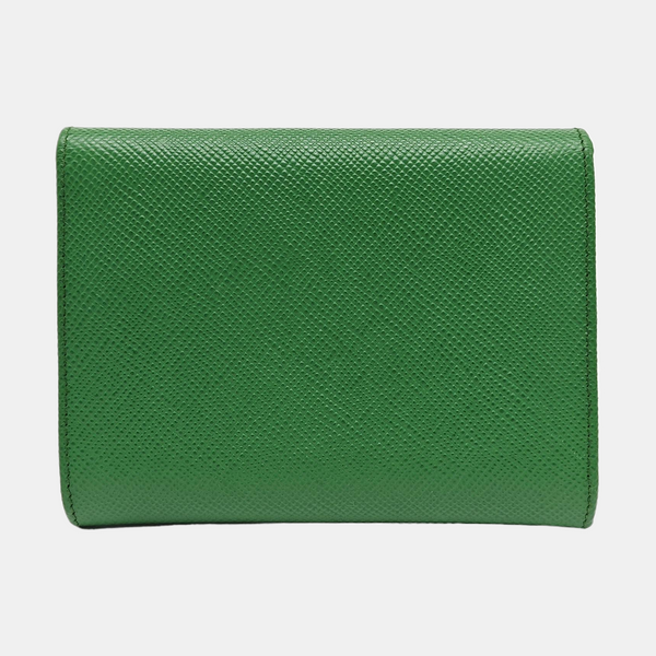 Calfskin Wallet Green