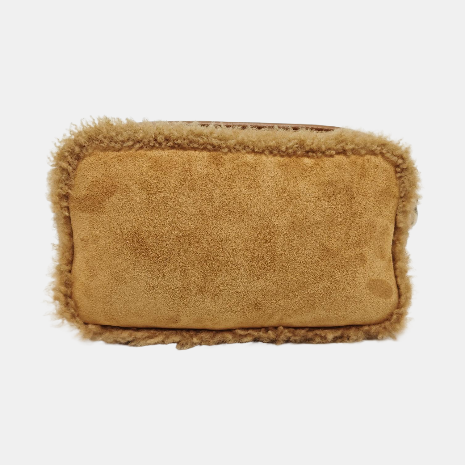 Suede Shoulder Bag Brown
