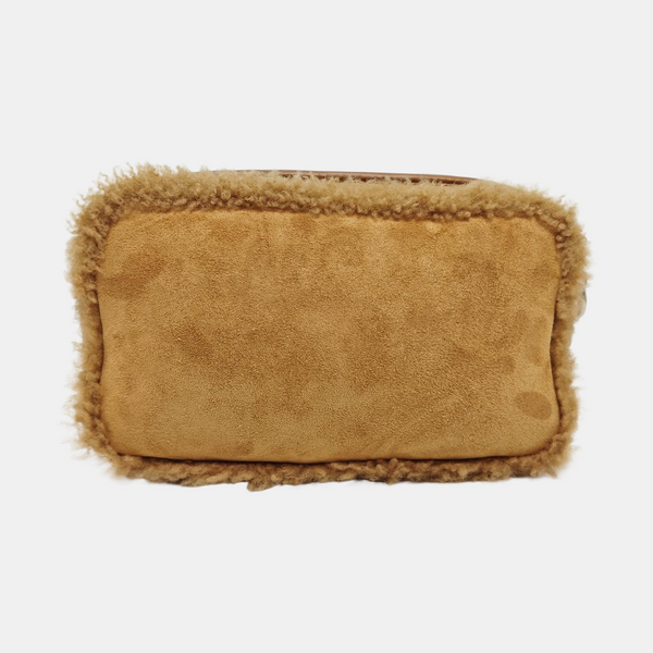 Suede Shoulder Bag Brown