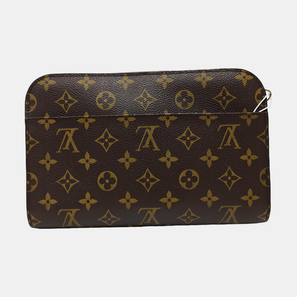 ORSAY Monogram Coated Canvas Brown