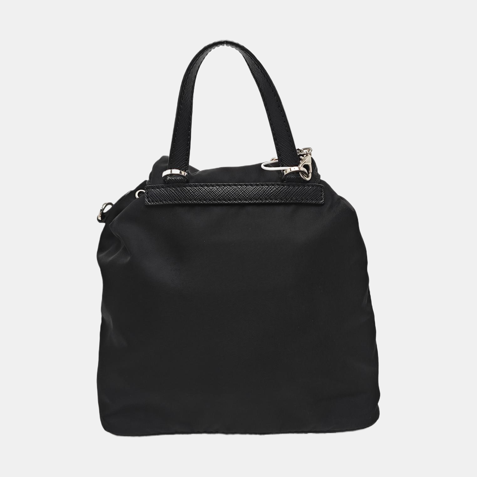 Nylon Shoulder Bag Mini Black