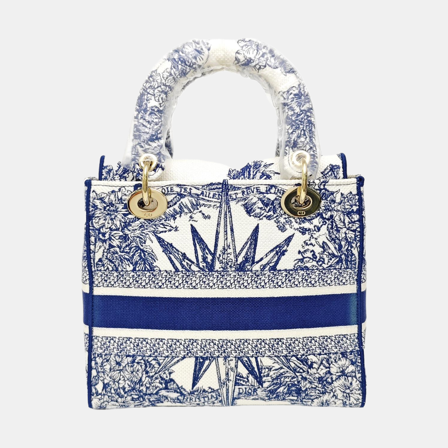 Lady D-Lite Medium Canvas Blue