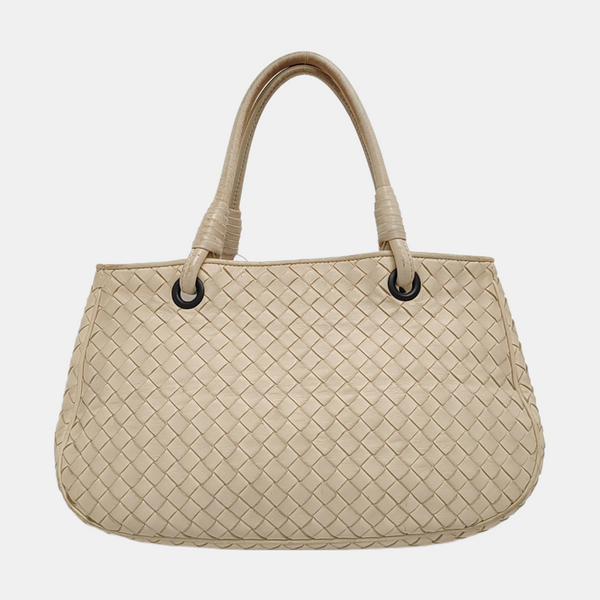 Lambskin Tote Bag Beige