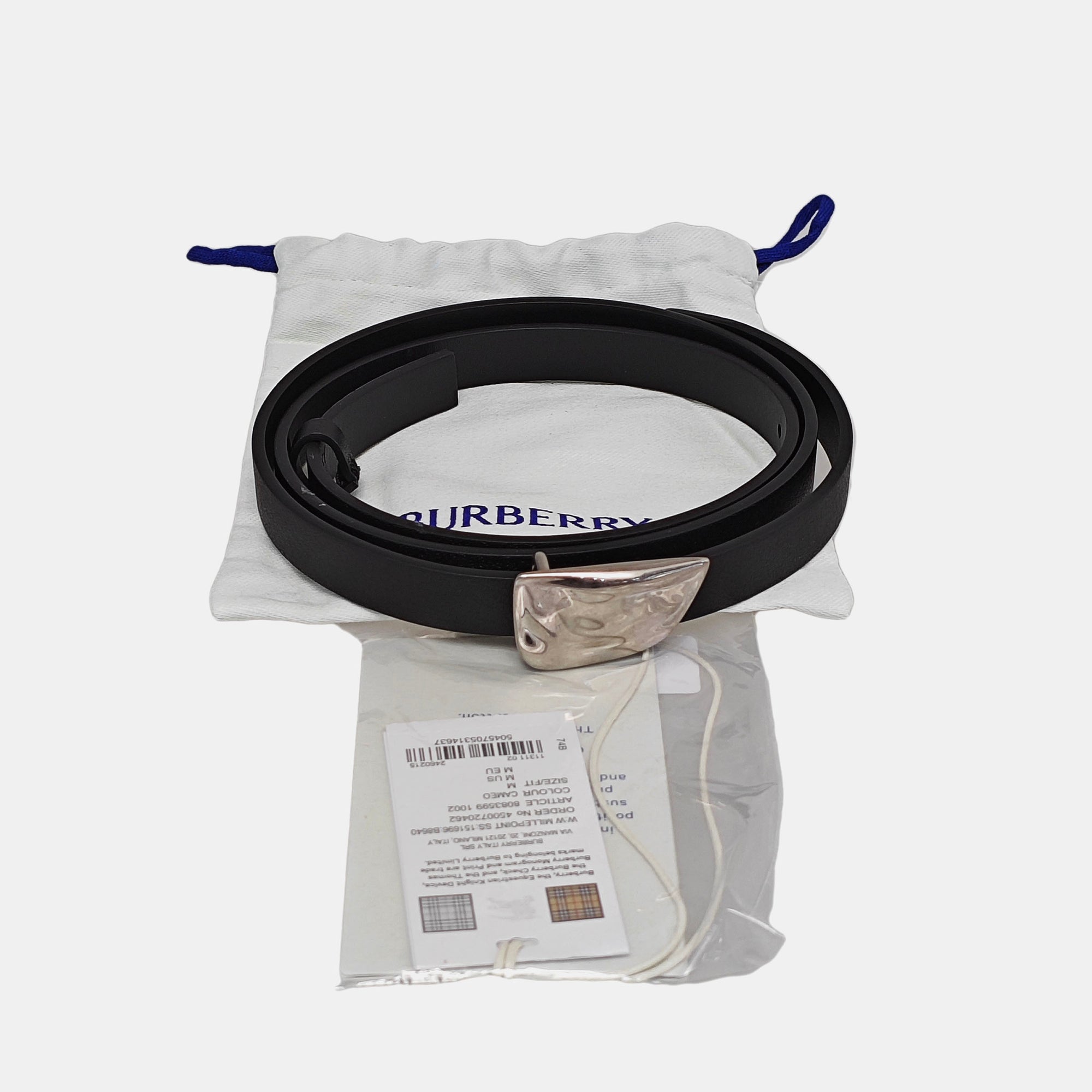 Leather Belt Black