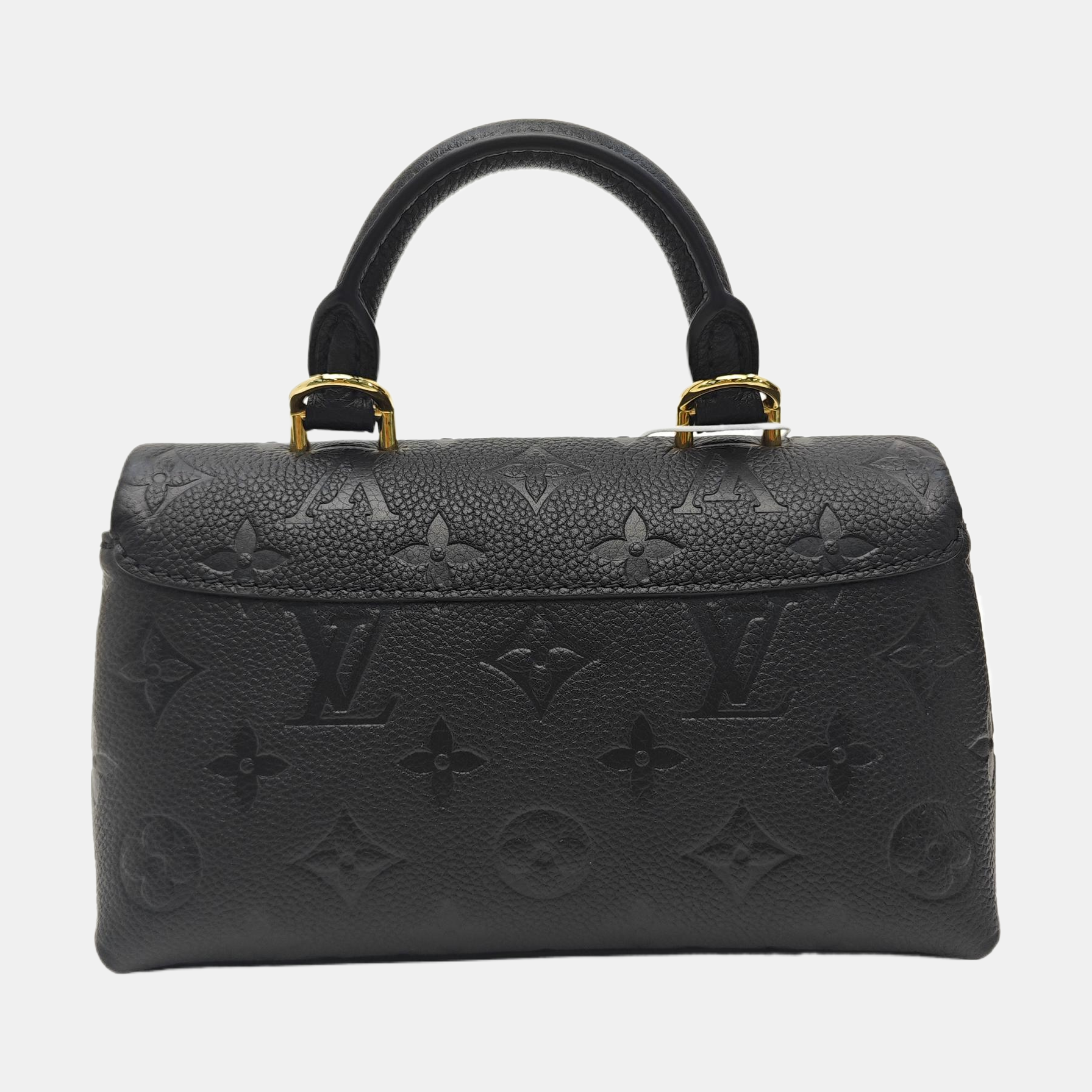 NANO MADELEINE Nano Monogram Calfskin Black