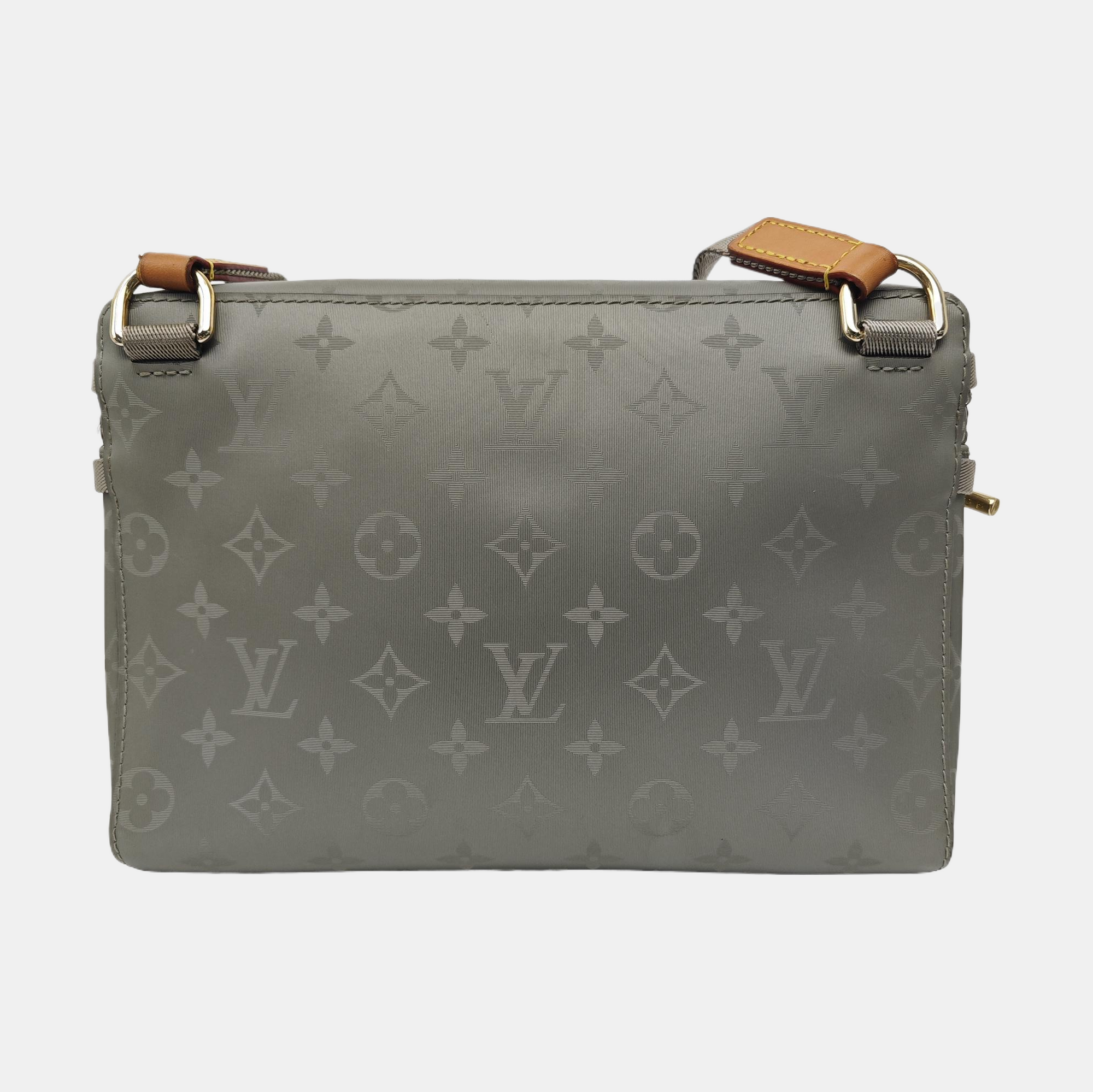 Monogram Coated Canvas Shoulder Bag Green