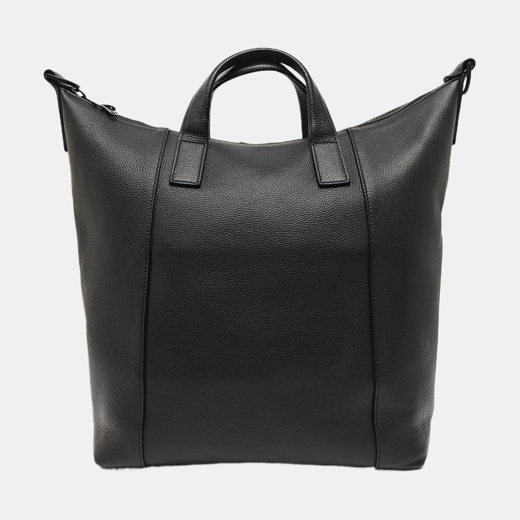 Hourglass M Calfskin Black