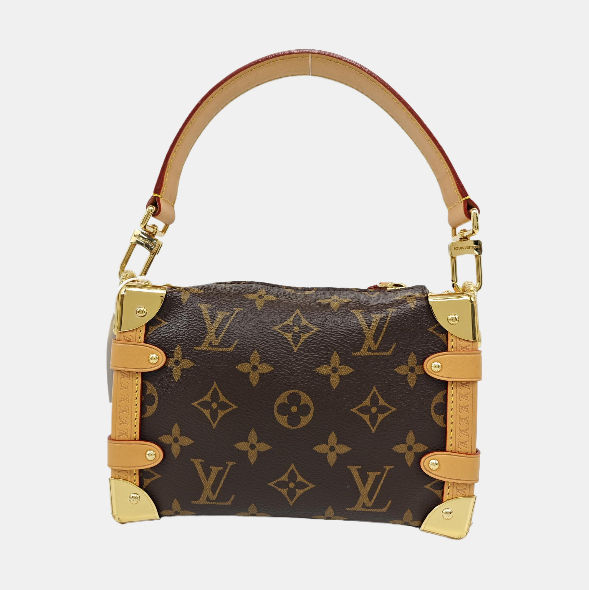SIDE TRUNK PM Monogram Coated Canvas Brown