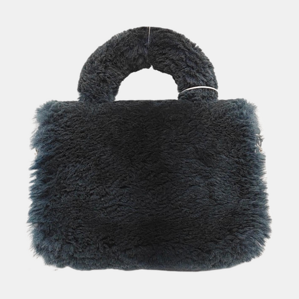 Small Rabbit Fur Blue