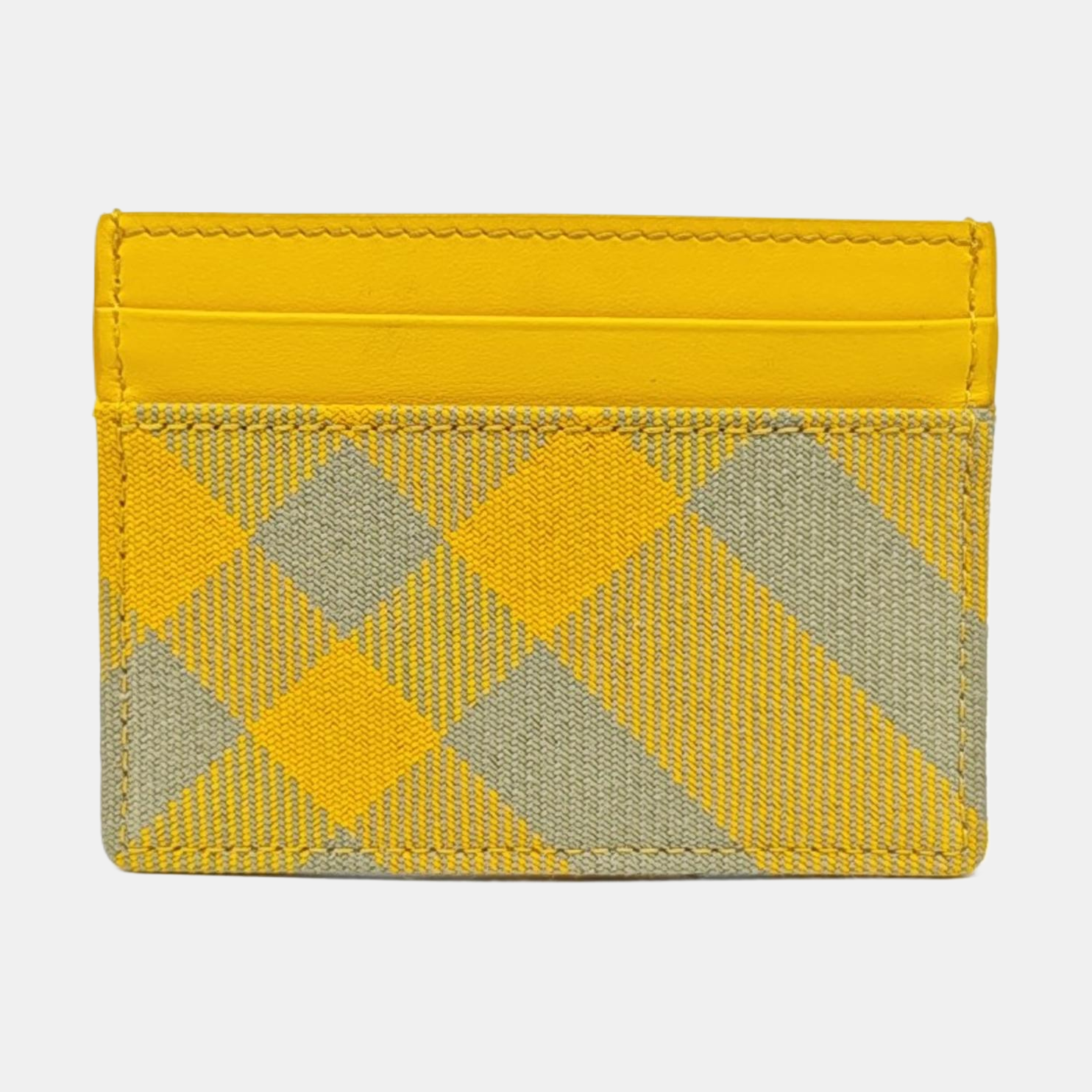 Canvas Card Holder Yellow