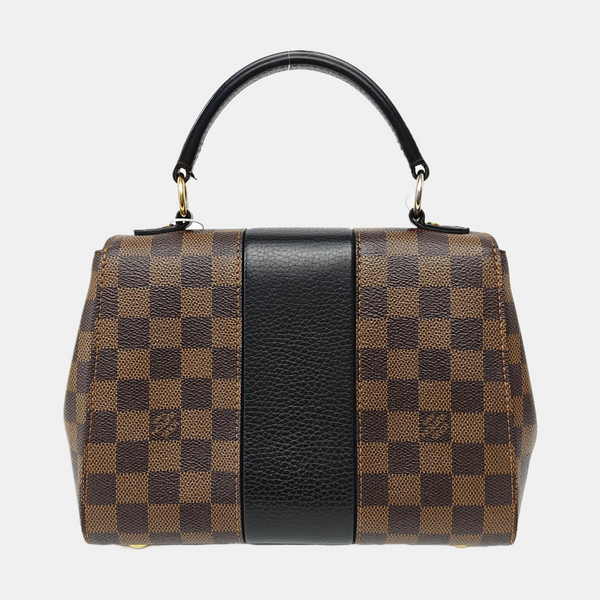 BOND STREET BB Damier Ebene Coated Canvas Brown