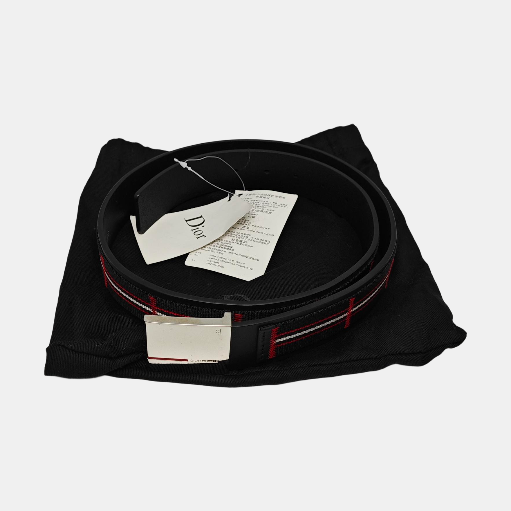 Fabric Belt Black