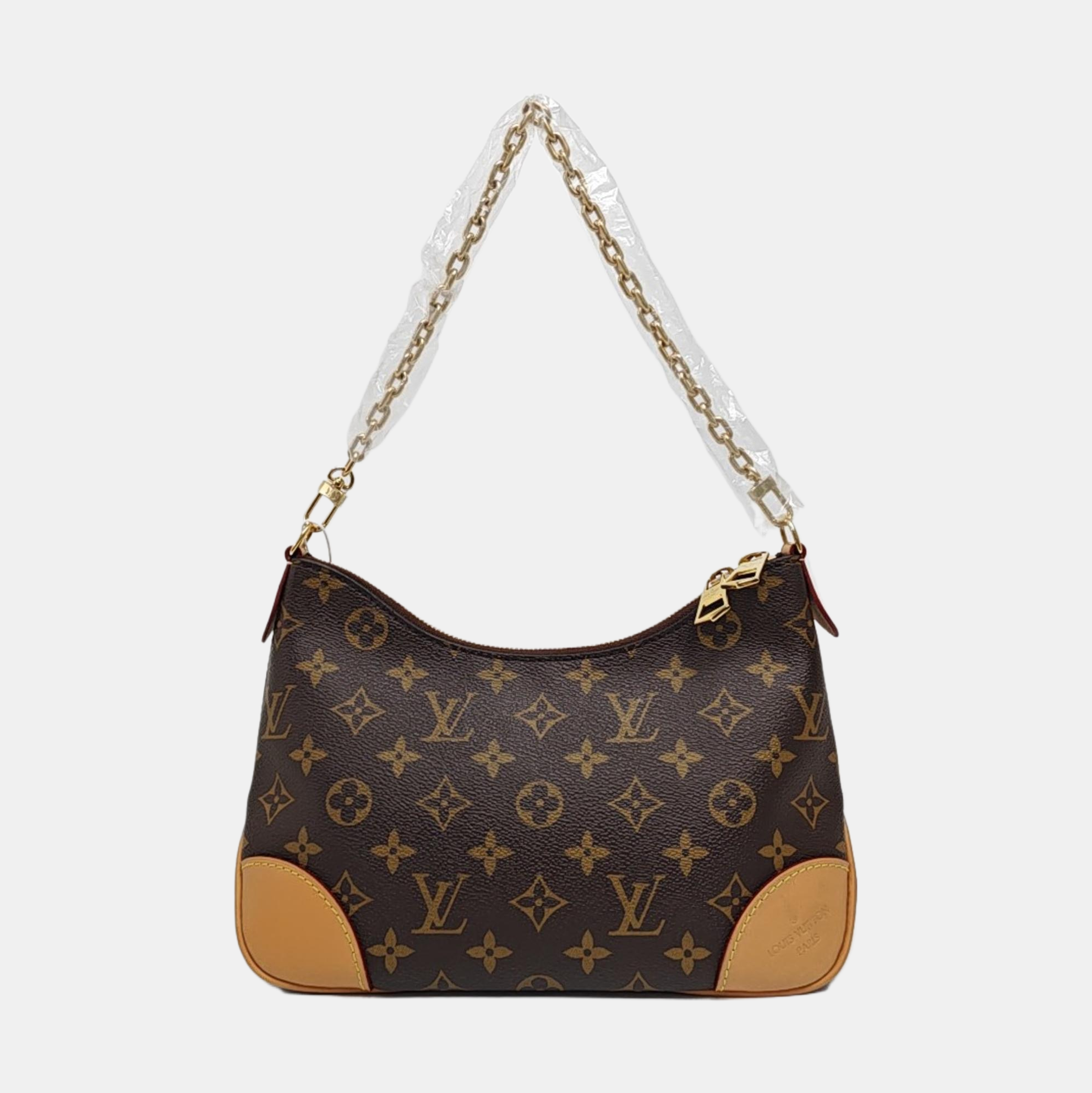 BOULOGNE Monogram Coated Canvas Brown