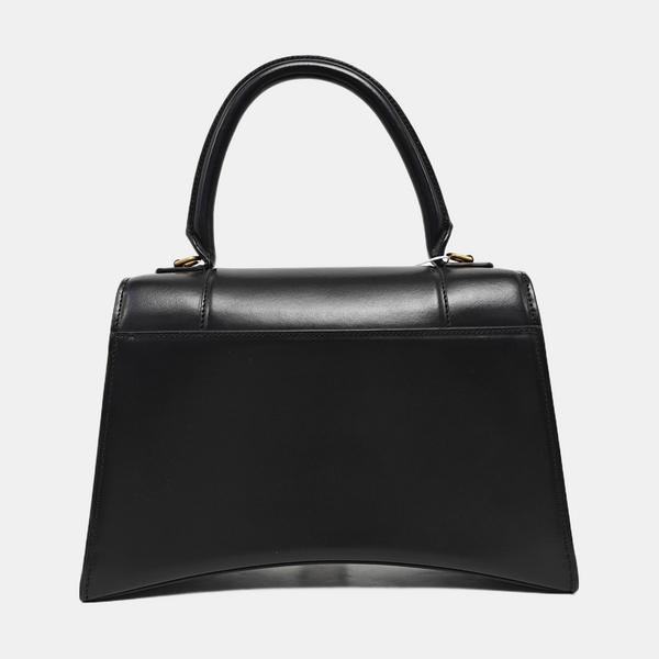 Hourglass Small Calfskin Black